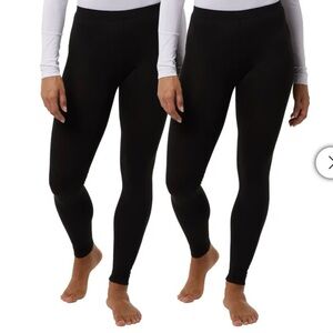New 32 Degrees Women's Heat Pant, 2-pack